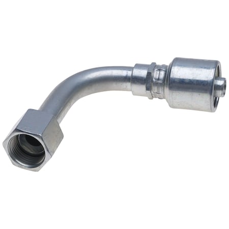 Gates Female JIC 37 degrees Flare Swivel, 90 degrees Bent Tube 710347445